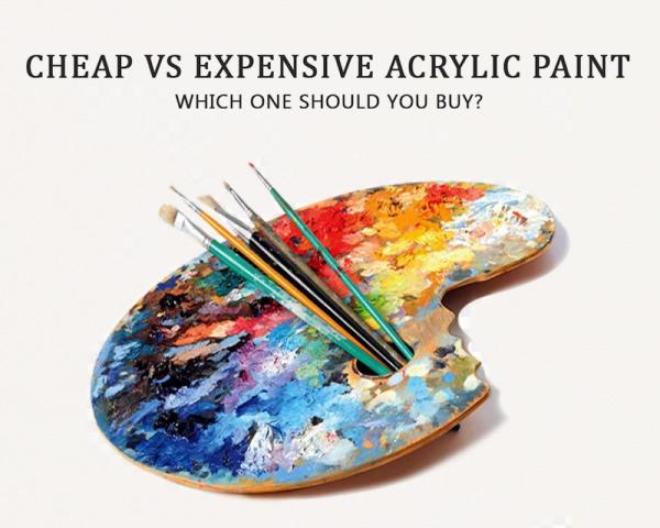 Cheap vs Expensive acrylic paint : Which One Should You Buy?