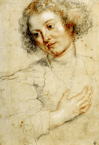 Young Woman Looking Down