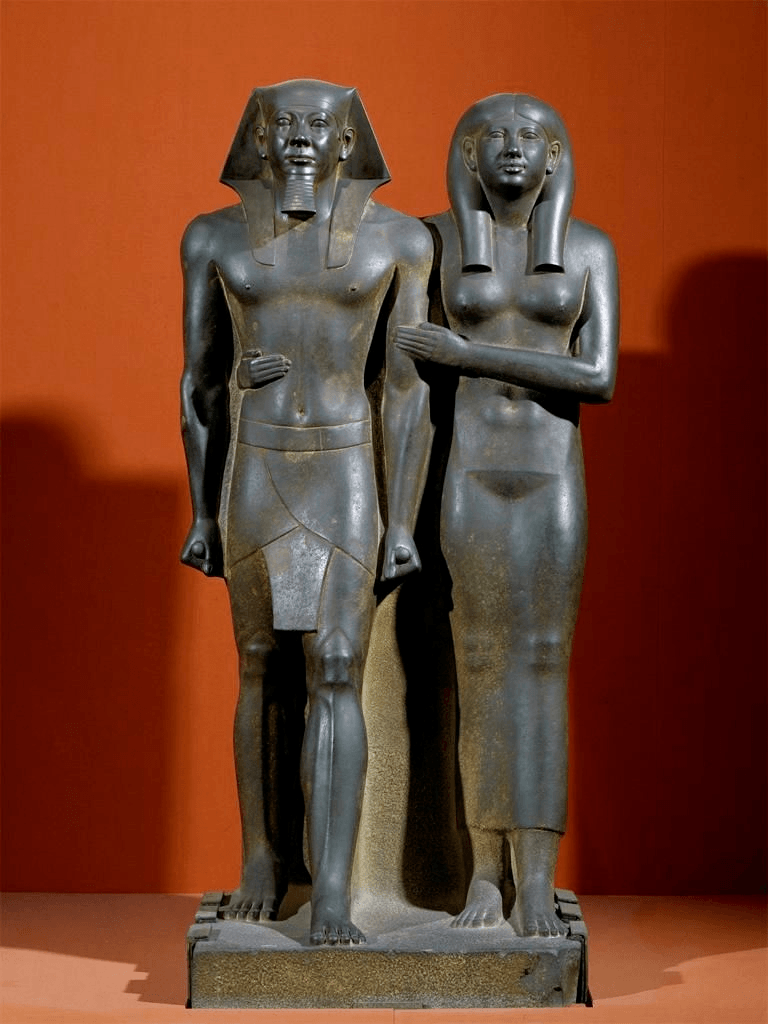 Statue of Pharaoh Menkaura
